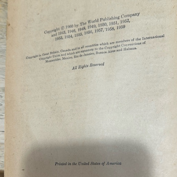 Vintage 1960 Webster’s new school & office dictionary. - Picture 4 of 4